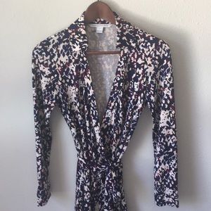 Diane Von Furstenberg New Jeanne Two Wrap Dress 4